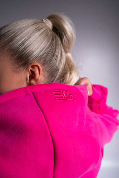 HEAVY zip huppari pinkki