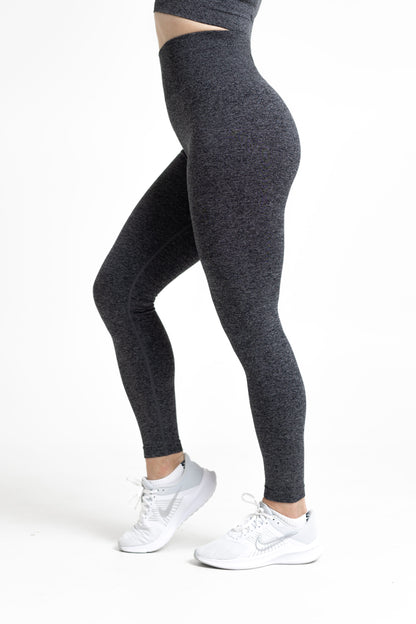 Sport seamless trikoo tummanharmaa