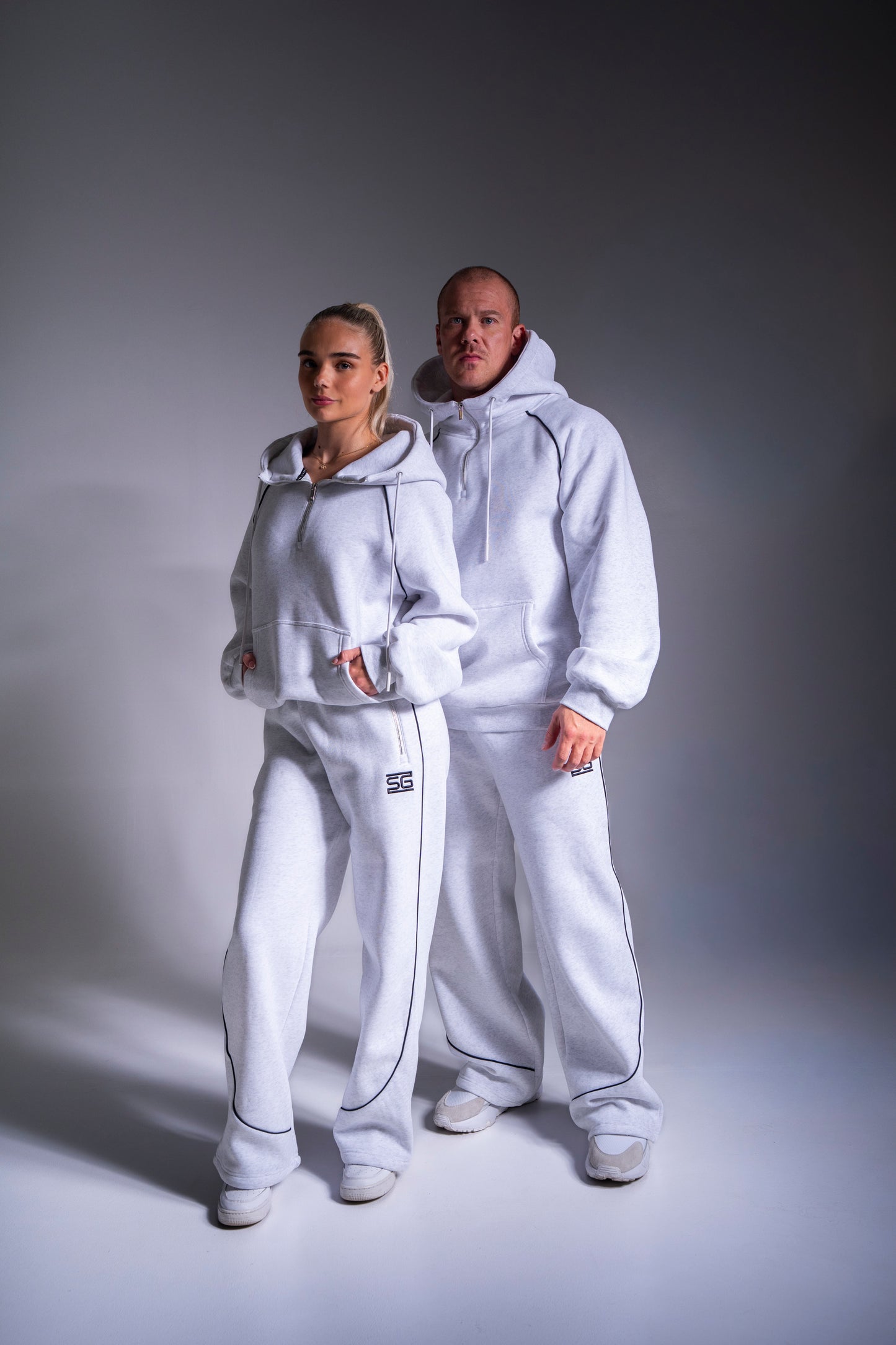 HEAVY zip huppari tuhka