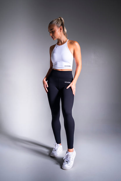 Original crop top valkoinen