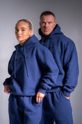 HEAVY oversize huppari tummansininen