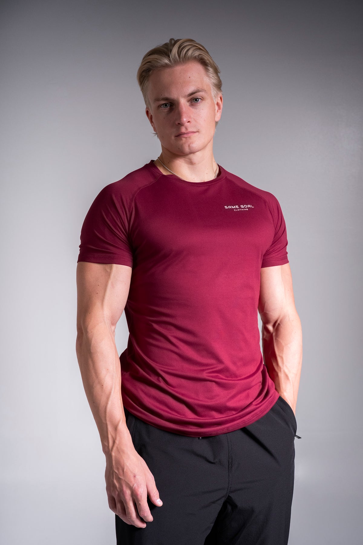 Active t-paita punainen