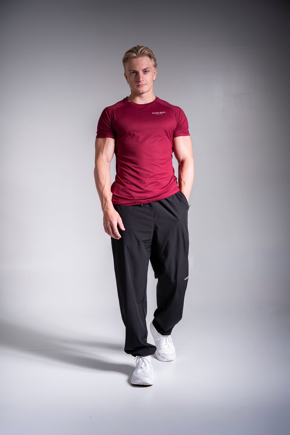 Active t-paita punainen