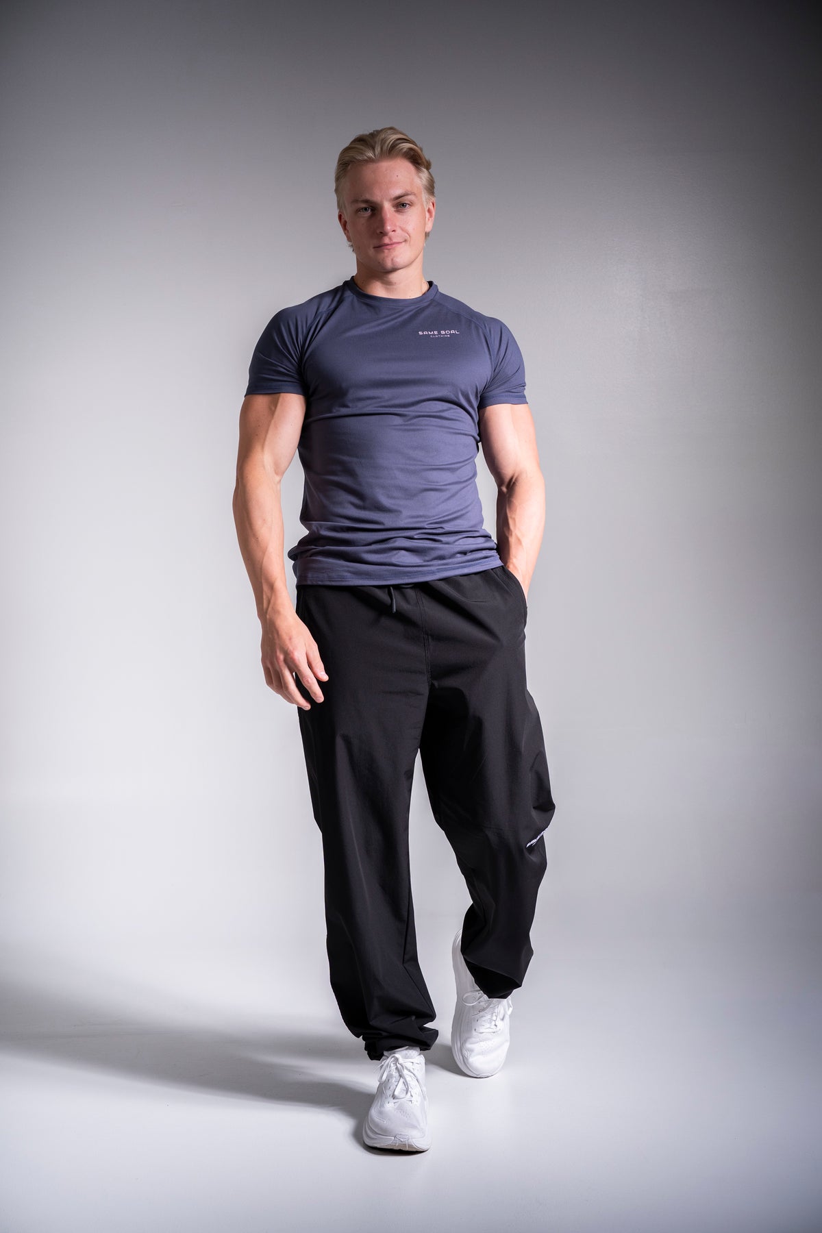 Active t-paita sininen