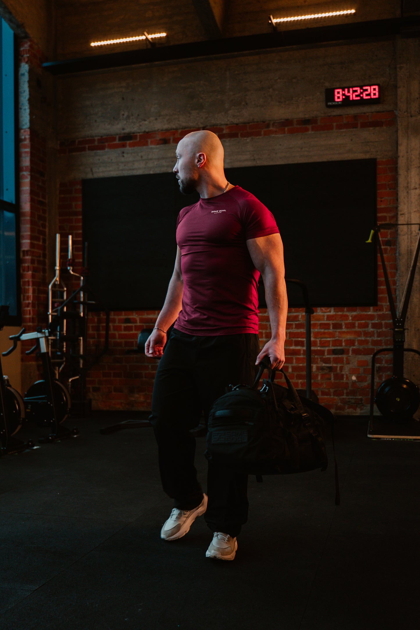Active t-paita punainen