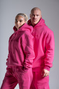 HEAVY oversize huppari pinkki