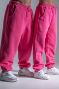 HEAVY collegehousut  pinkki