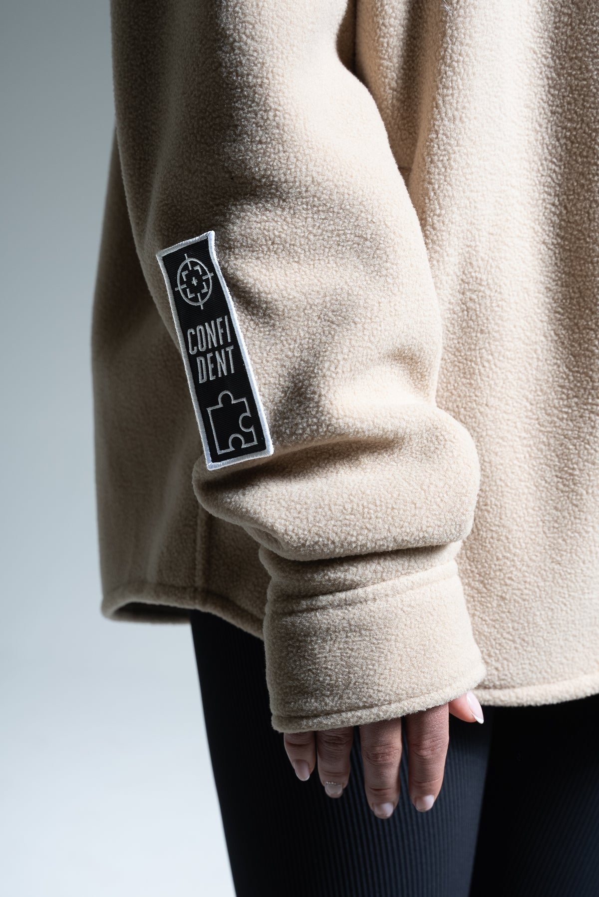 Hunt fleecetakki beige