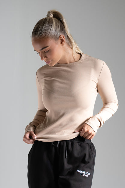 Ribbi paita beige