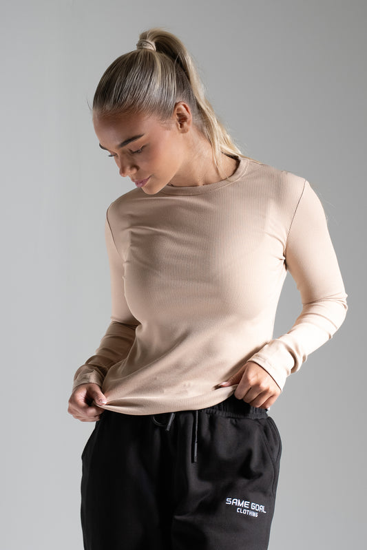 Ribbi paita beige