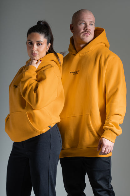 Heavy oversize huppari 3.0 keltainen