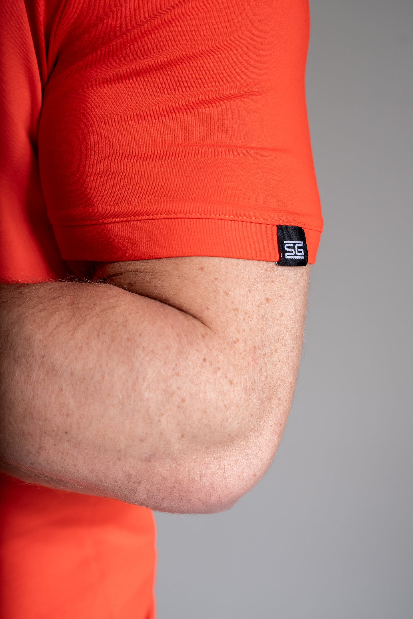 Miesten Basic o-neck t-paita vaalea chili