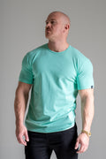 Miesten Basic o-neck t-paita minttu