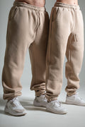 HEAVY collegehousut heavy beige