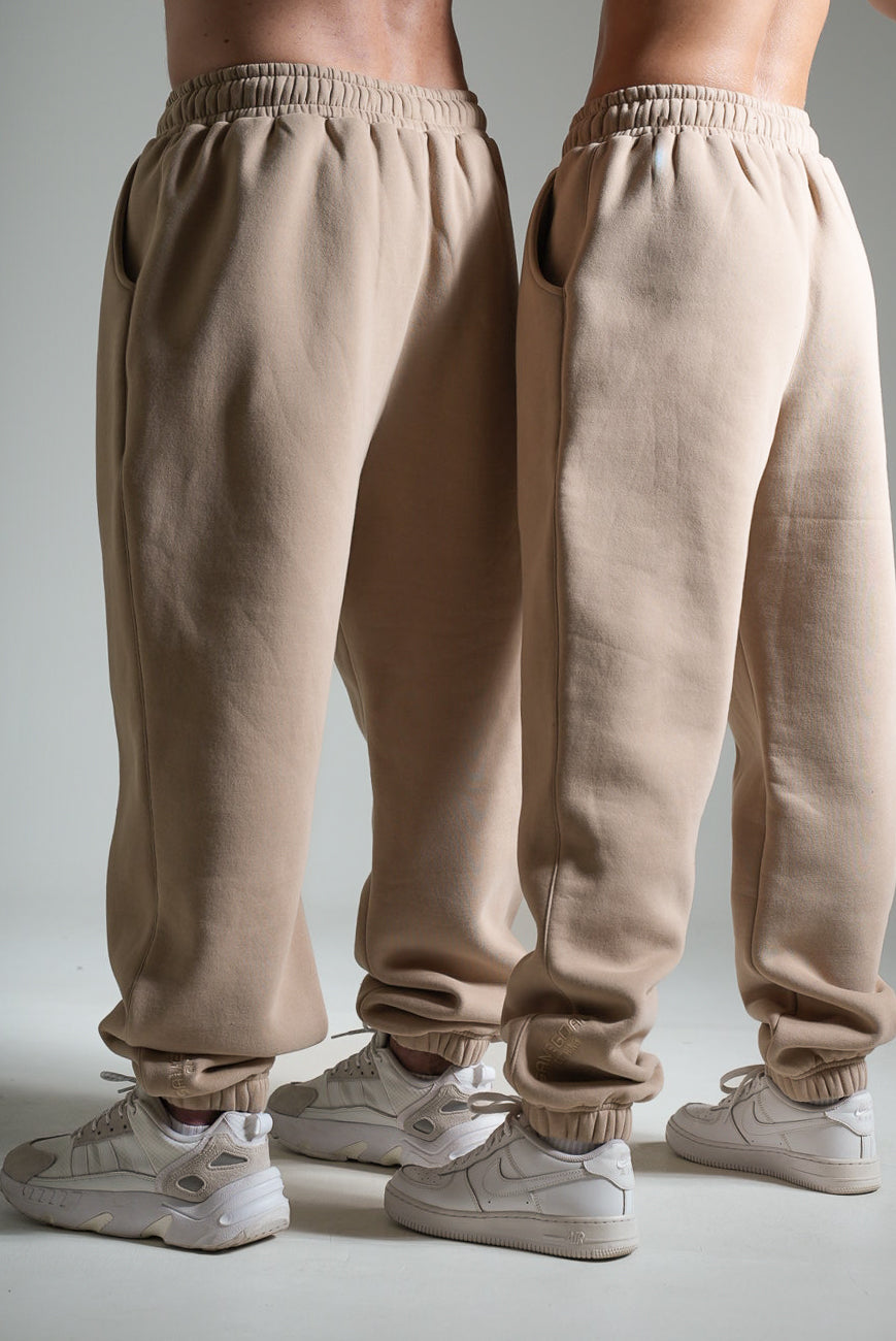 HEAVY collegehousut heavy beige
