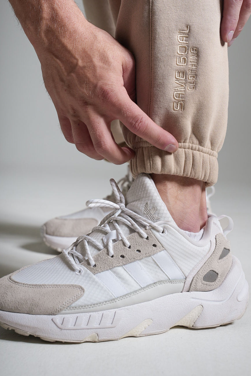 HEAVY collegehousut heavy beige